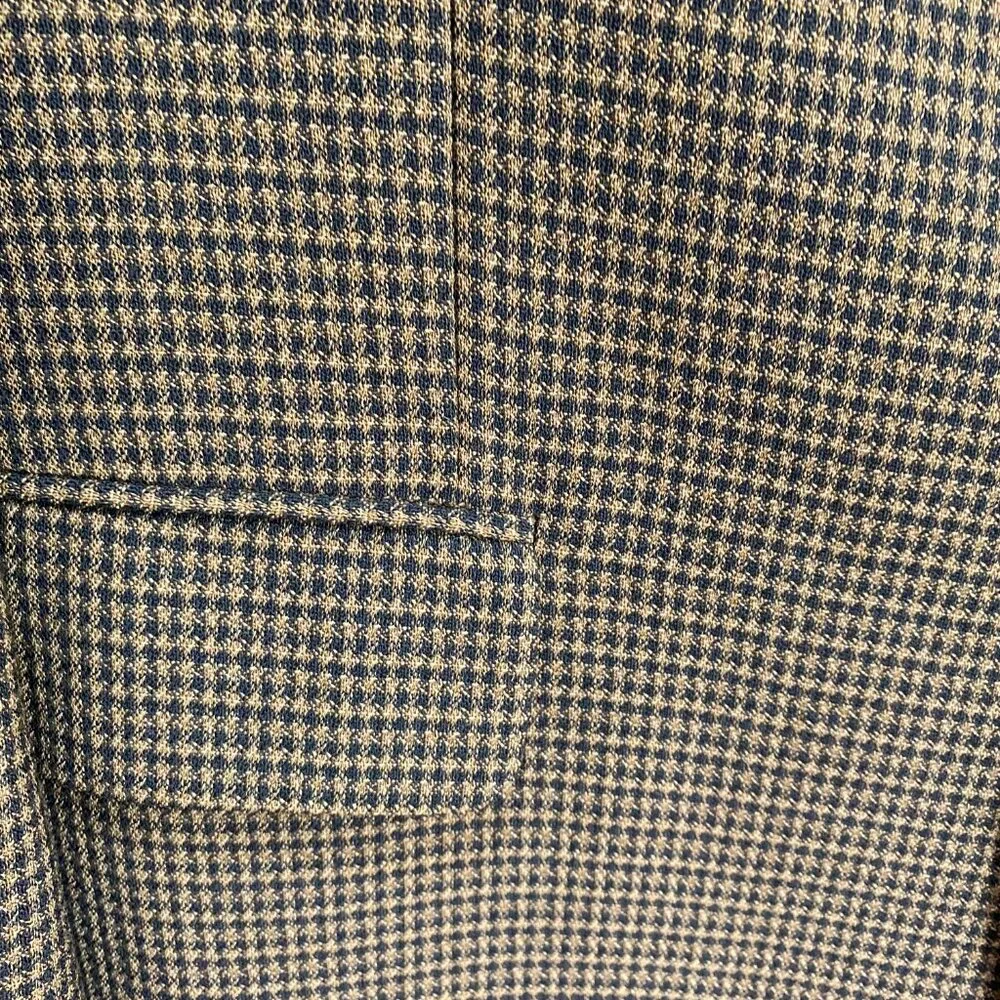 Vintage Marshall Fields 100% Wool Sport Coat Men‎ 40R Brown Herringbone 3 Button